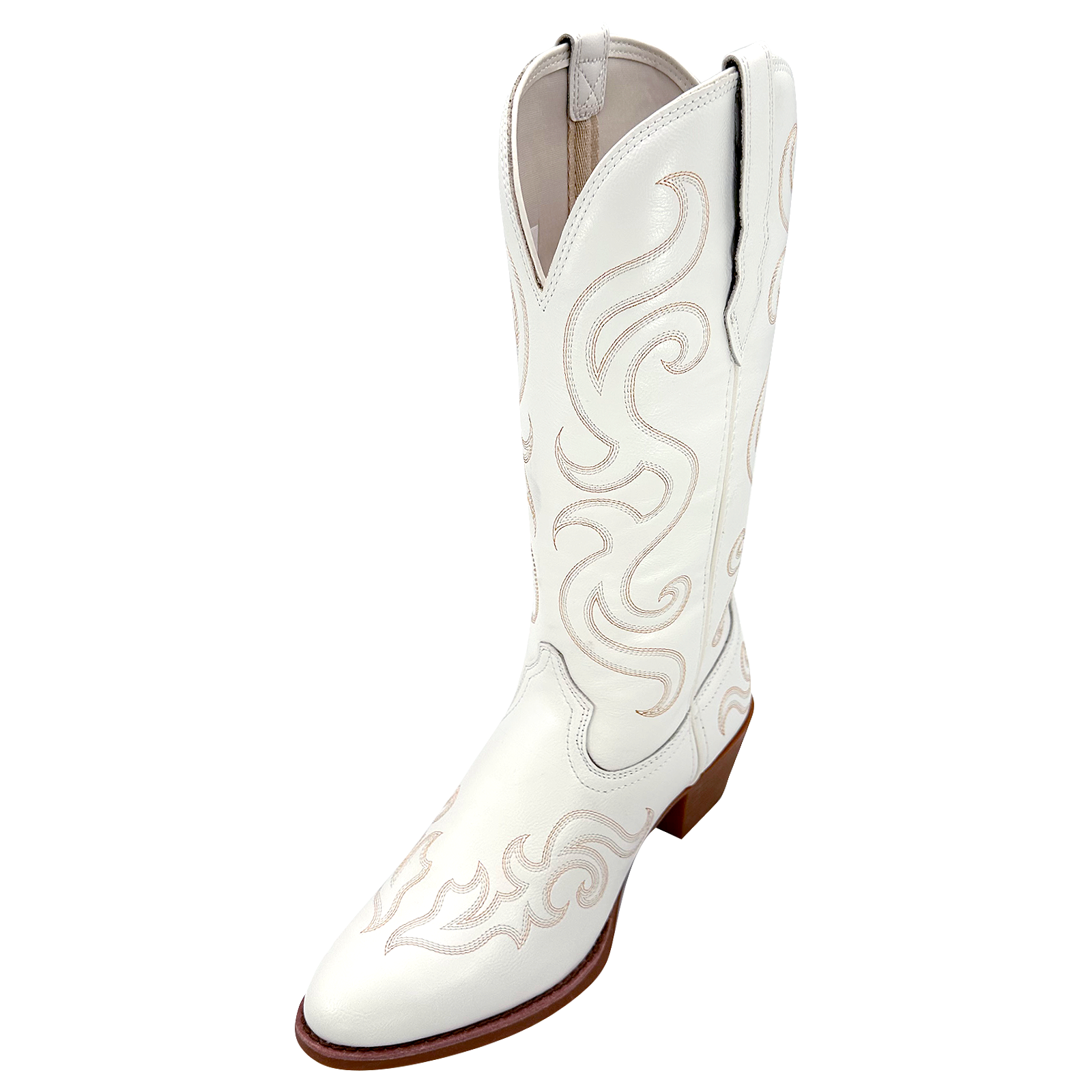 Women's Bright Side Round Toe Western Boots